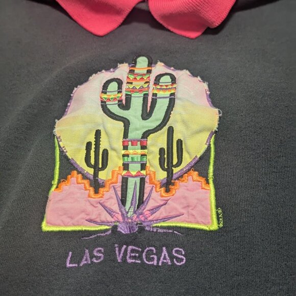 Vintage Las Vegas pullover sweater faded woman's - Picture 3 of 3